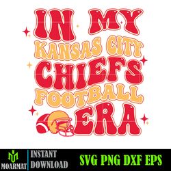 In My Football Era Svg, Chiefs Svg, Football Svg, Chiefs Svg, Files Kc Chiefs Svg, Kc Chiefs Svg, Digital Download