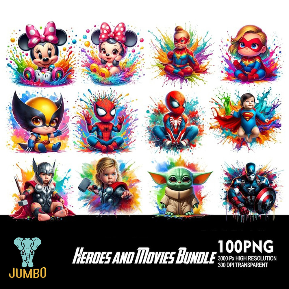 Heroes Character In Movies And Super Hero Png Bundle 2