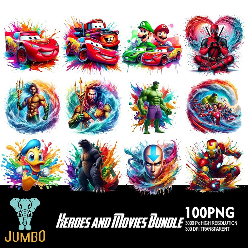 Heroes Character In Movies And Super Hero Png Bundle 4