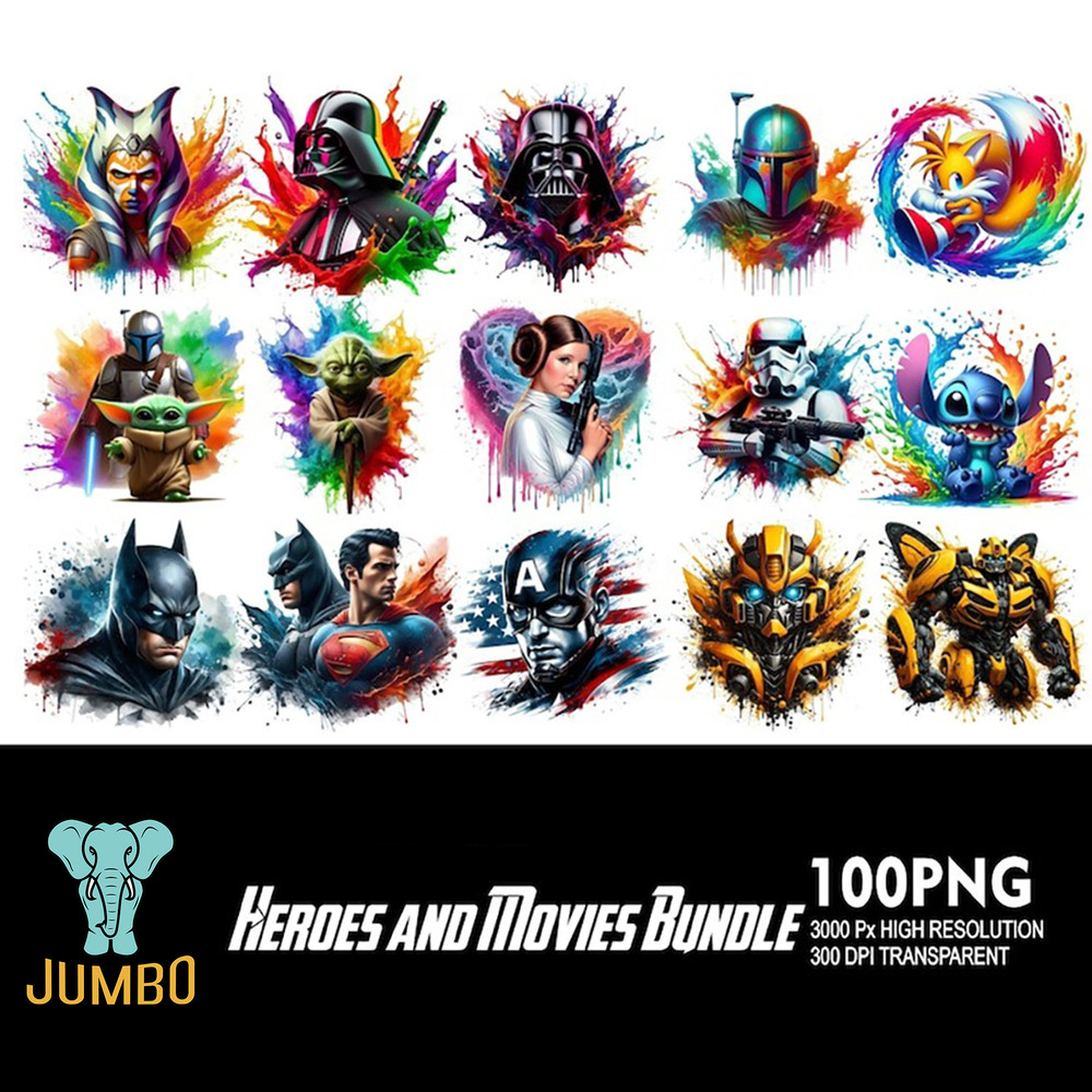 Heroes Character In Movies And Super Hero Png Bundle 8