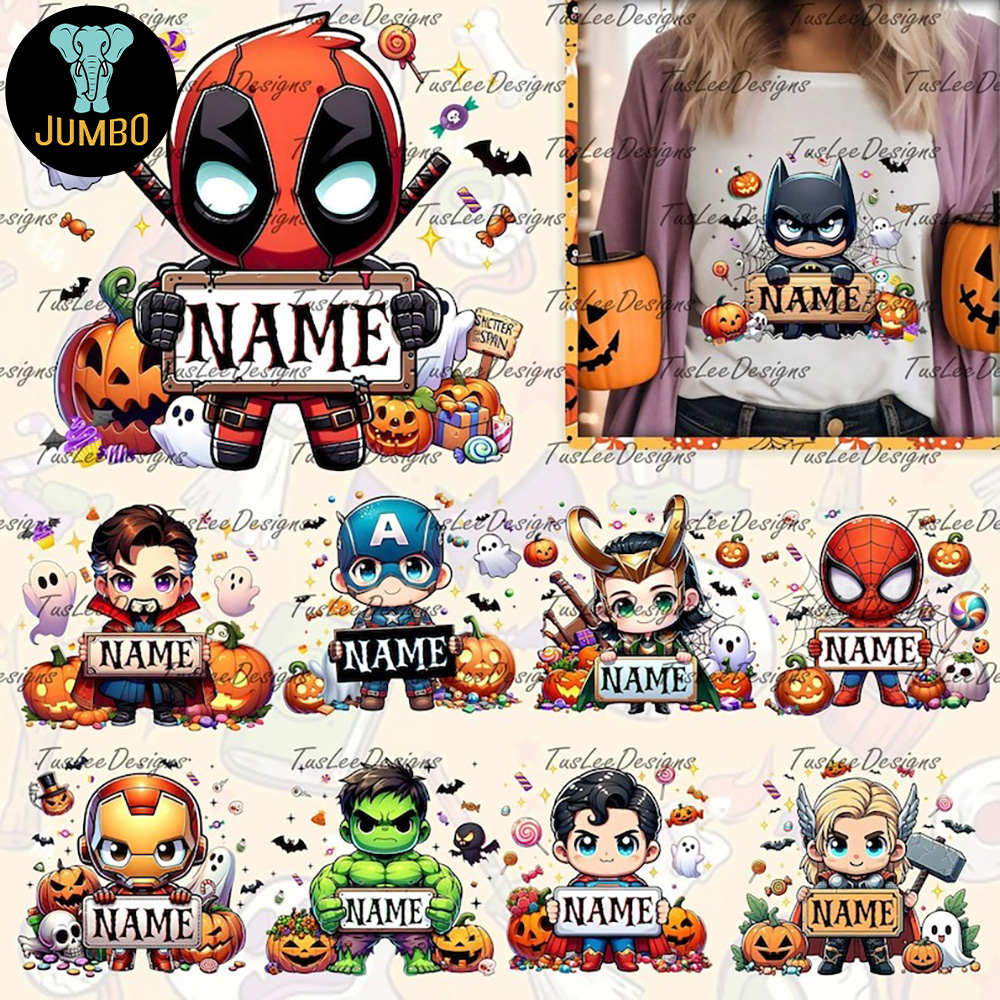 Halloween Cartoon Custom Png Bundle 0