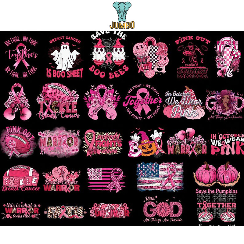Breast Cancer Svg Png Bundle 3
