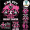 Football Breast Cancer Football Pink Out Png Bundle 0