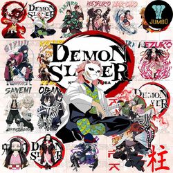 bundle designs demon slayer png