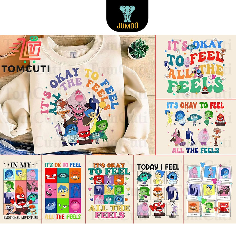 Bundle Its Okay To Feel All The Feels Png 0