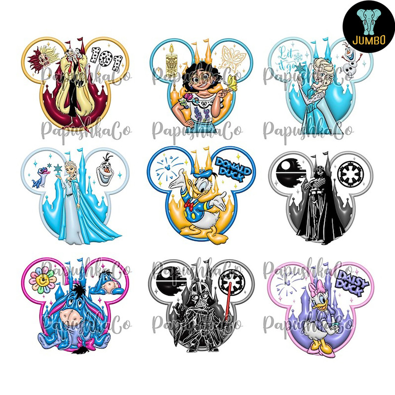 Designs Cartoon Bundle PNG 1