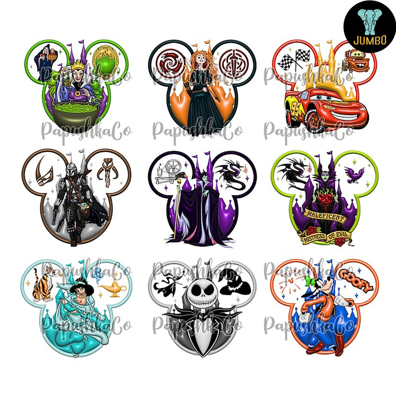 Designs Cartoon Bundle PNG 2