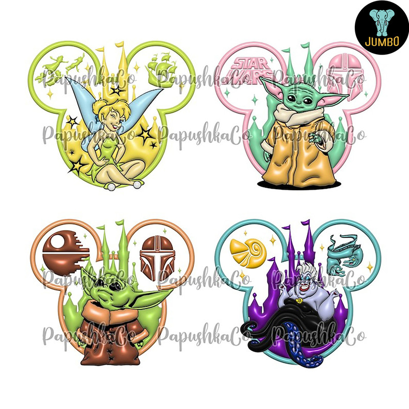 Designs Cartoon Bundle PNG 6