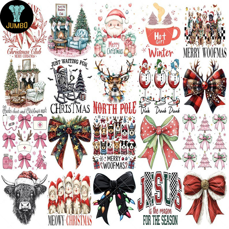 Retro Christmas Bundle Png 1 4