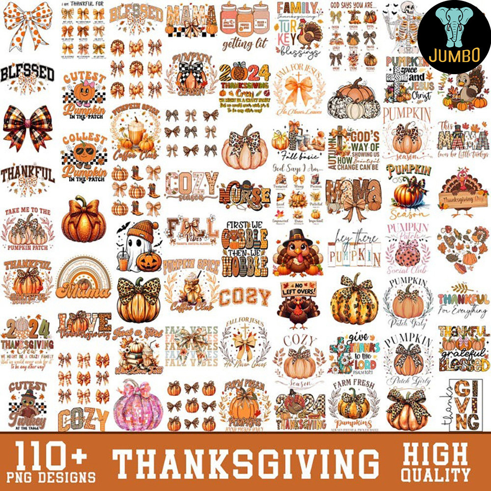 Thanksgiving PNG Bundle 1 0