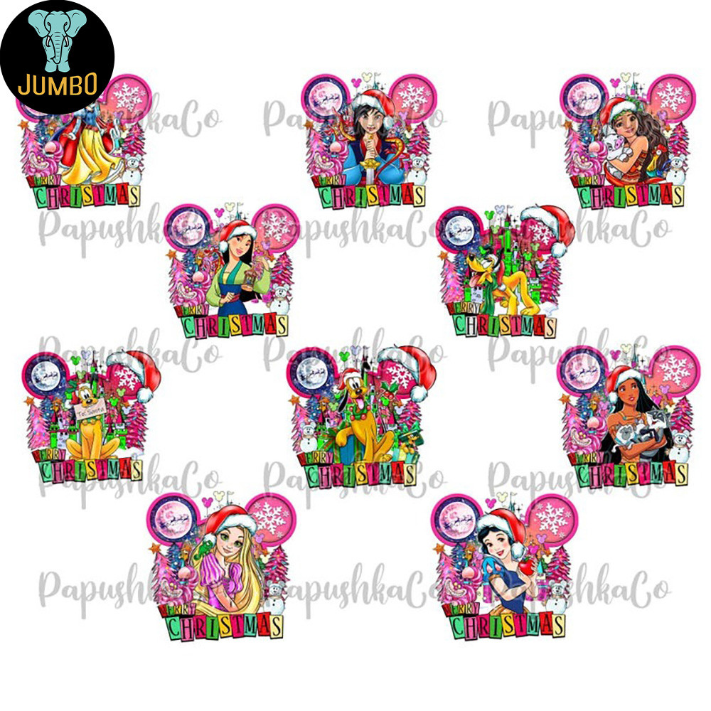 Designs Cartoon Christmas Bundle Png 1 4