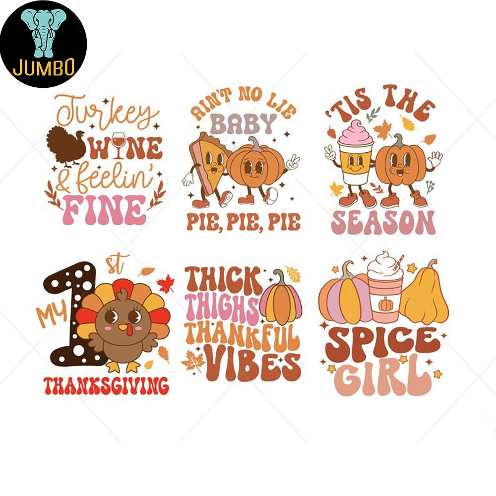 Retro Thanksgiving Svg Bundle 2