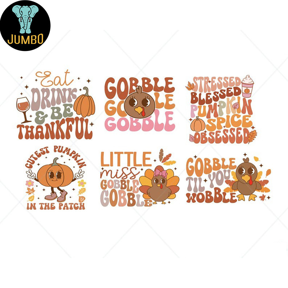 Retro Thanksgiving Svg Bundle 5