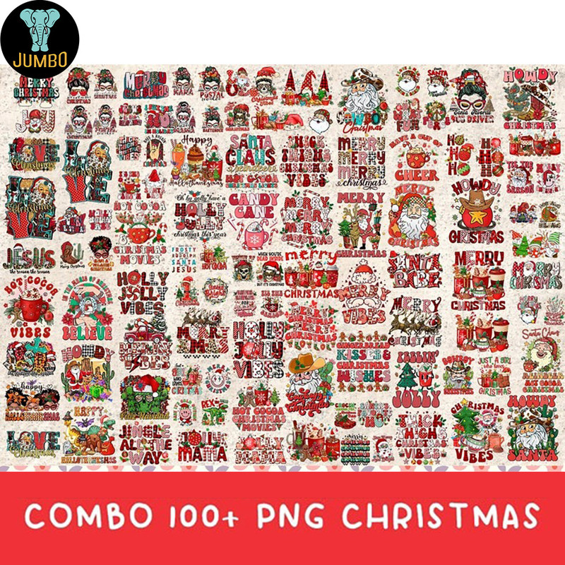 Christmas Sublimation Png Bundle 0