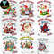 Personalized Characters Cartoon Christmas Png Bundle 4