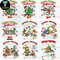 Personalized Characters Cartoon Christmas Png Bundle 6