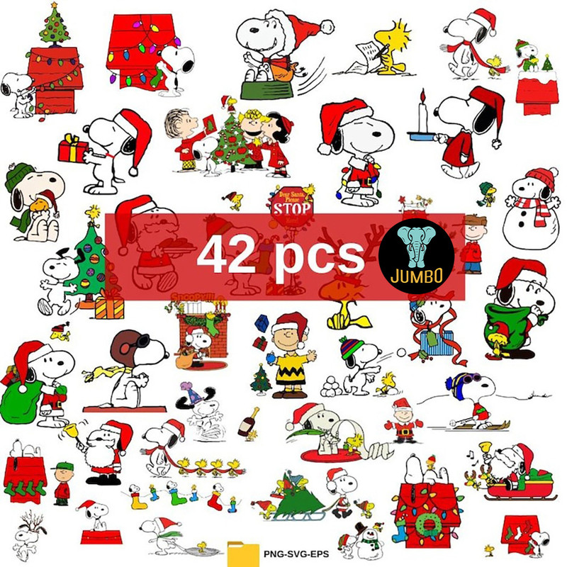 Snoopy Christmas Bundle Png 0
