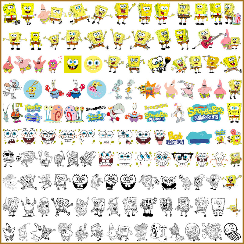 Spongebob Bundle Svg 1