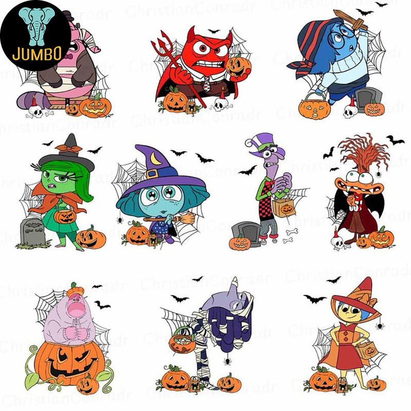 Inside Out Halloween Png Bundle 0