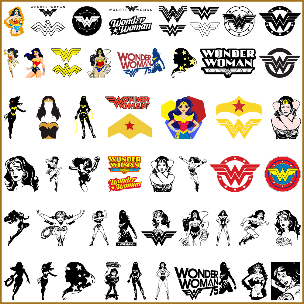 Wonder Woman Bundle Svg 1
