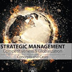 Strategic Management Concepts Competitiveness and Globalization 12th Edition Hitt Test Bank
