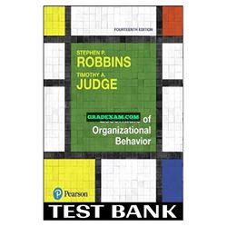 Essentials of Organizational Behavior 14th Edition Robbins Test Bank