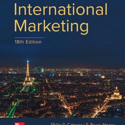 International Marketing 18th Edition Cateora Test Bank