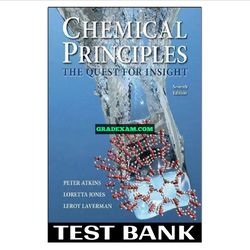 Chemical Principles The Quest for Insight 7th Edition Atkins Test Bank