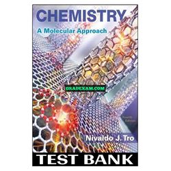 Chemistry A Molecular Approach 4th Edition Tro Test Bank