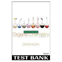 Organic Chemistry 2nd Edition Klein Test Bank