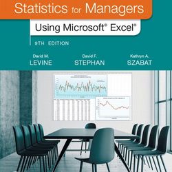 Statistics for Managers Using Microsoft Excel 9th Edition Levine Stephan Szabat Test Bank