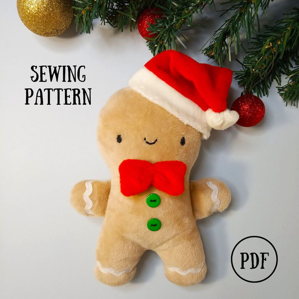 Christmas-gingerbread-man-plush-sewing-project