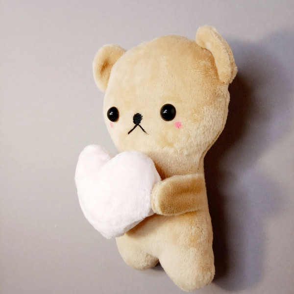 easy-to-sew-bear-with-heart-plushie