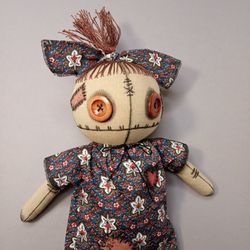 Creepy Doll Halloween Decoration | Handmade