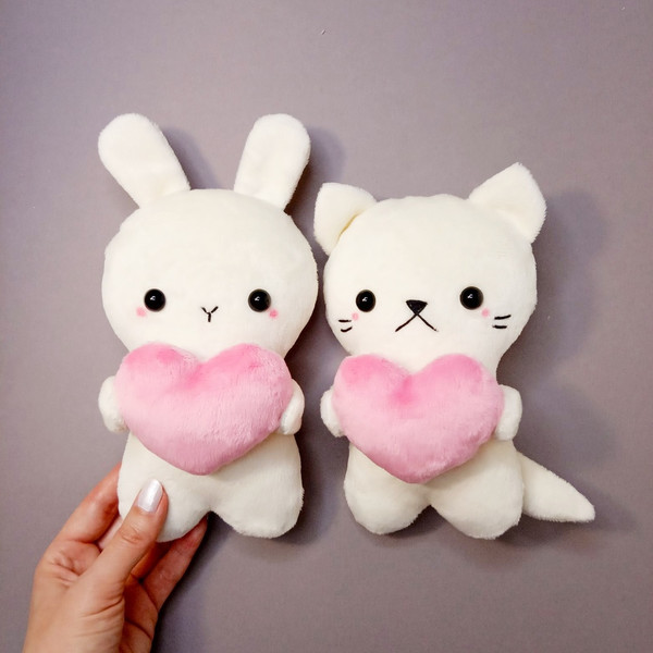cute-cat-bunny-stuffed-animals-handmade
