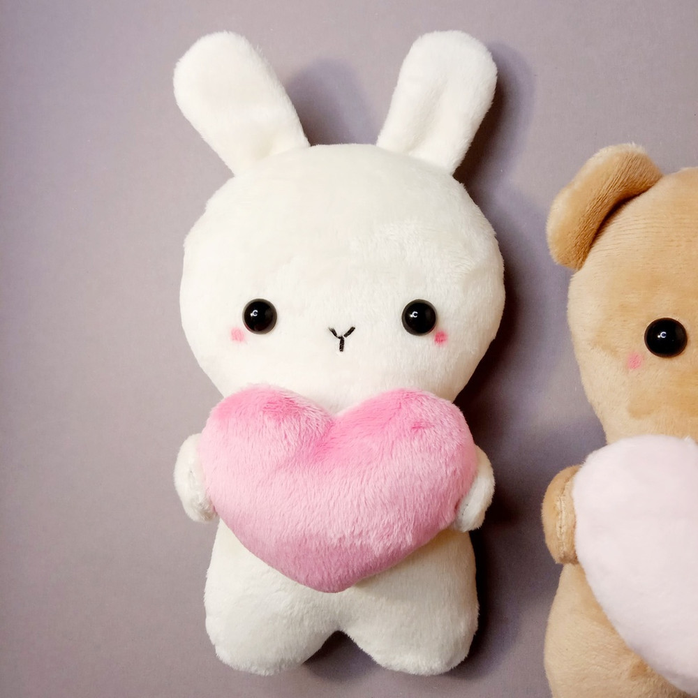 handmade-plush-bunny-with-heart