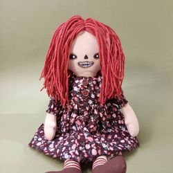 Creepy Doll Handmade - Horror Decor