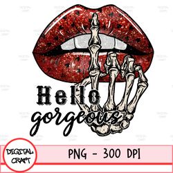 hello gorgeous png clipart