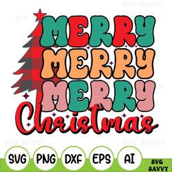 merry christmas svg, merry christmas png, christmas sublimation shirt svg, merry varsity png, retro christmas svg