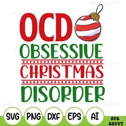 obsessive christmas disorder svg, christmas lights svg, christmas svg, christmas svg designs,christmas cut files