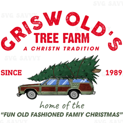 griswold's tree farm since 1989 png, christmas movie png, clark griswold png, merry christmas, vintage christmas png sub