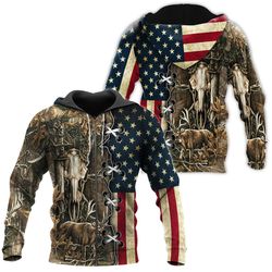eddora deer hunting 3d hoodie &8211 td800