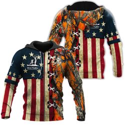 eddora deer hunting 3d hoodie &8211 td833