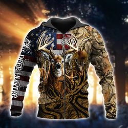 eddora deer hunting 3d hoodie &8211 td933