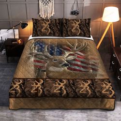 hunter quilt bedding set, hunting quilt bedding sheet lo24062105