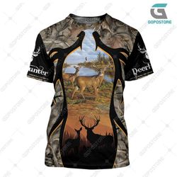 hunting beautiful deer hunting camos57 hoodie
