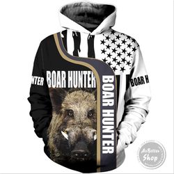 hunting boar hunt us american 3d hoodie &8211 3d hoodies