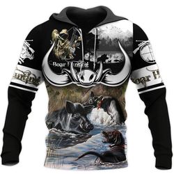 hunting boar tic tl2 hoodie