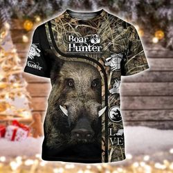 hunting boar v1 ts hoodie