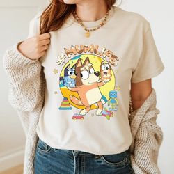mumlife bluey mama vintage happy mothers day unisex , bluey mom retro png, best mom ever tee, gift for her, best gift fo